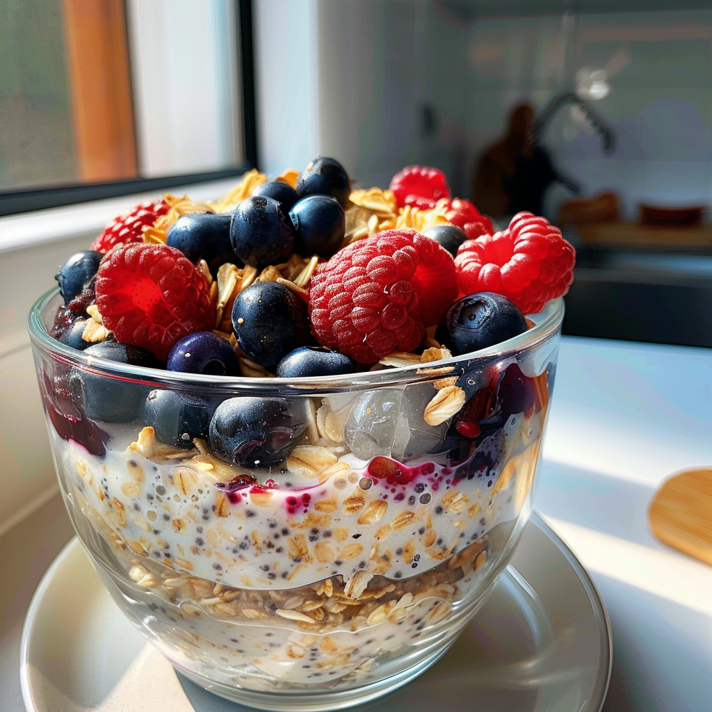 Delicious High Protein Overnight Oats for Energizing Mornings