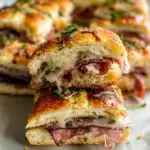 Irresistible Cheesy Focaccia Charcuterie Sliders Recipe