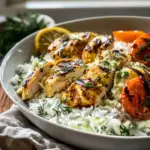 Irresistible Dump-and-Bake Chicken Tzatziki with Rice