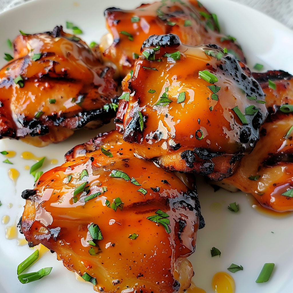 Irresistible Grilled Honey Buffalo Chicken Thighs Recipe