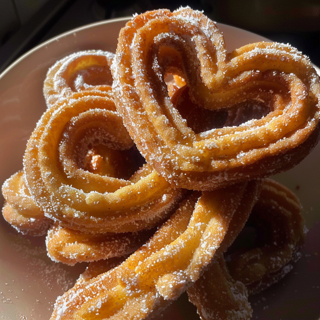 Irresistible Heart Shaped Churros for Sweet Moments