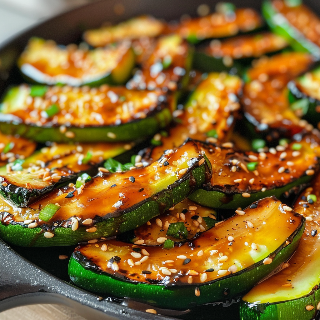 Sizzling Hibachi Zucchini: A Flavorful Grill Delight