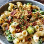 Indulge in Mac and Cheese with Brussels Sprouts & Bacon
