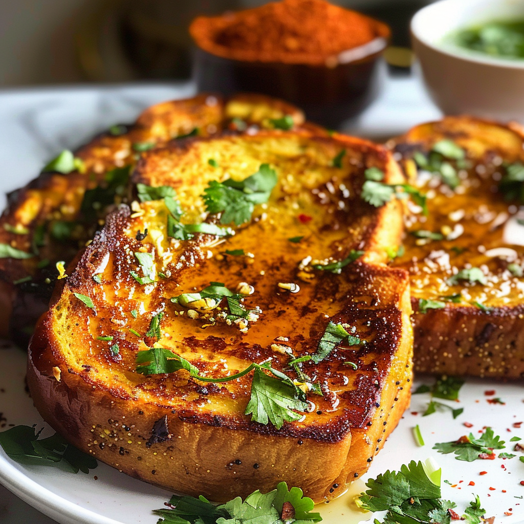 Delicious Masala French Toast: Savory Bombay Toast Recipe