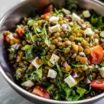 My Favorite Crunchy Lentil Salad: A Zesty Delight