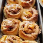Irresistible Peach Cobbler Cinnamon Rolls Recipe