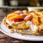 Irresistible Peaches and Cream Pretzel Pie Recipe