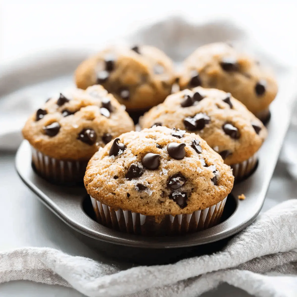 Bakery-Style Brown Butter Chocolate Chip Muffins Recipe