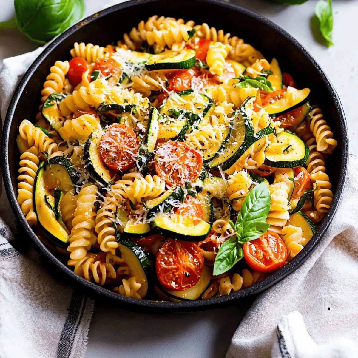 Tomato Zucchini Pasta