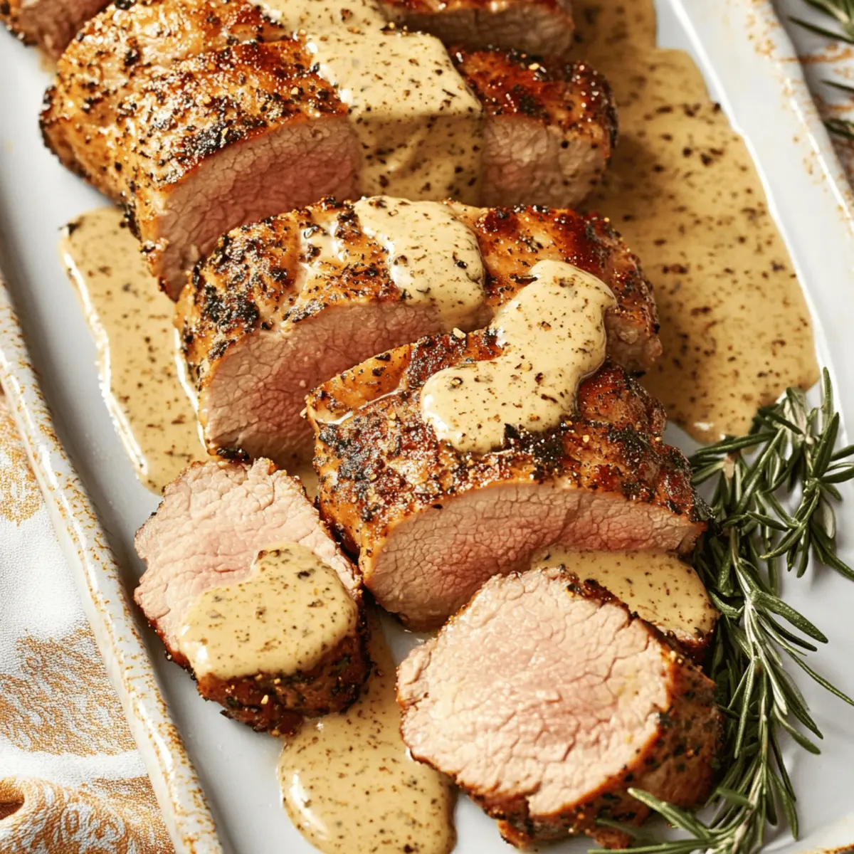 Best-Ever Pork Tenderloin with Creamy Dijon Sauce Recipe