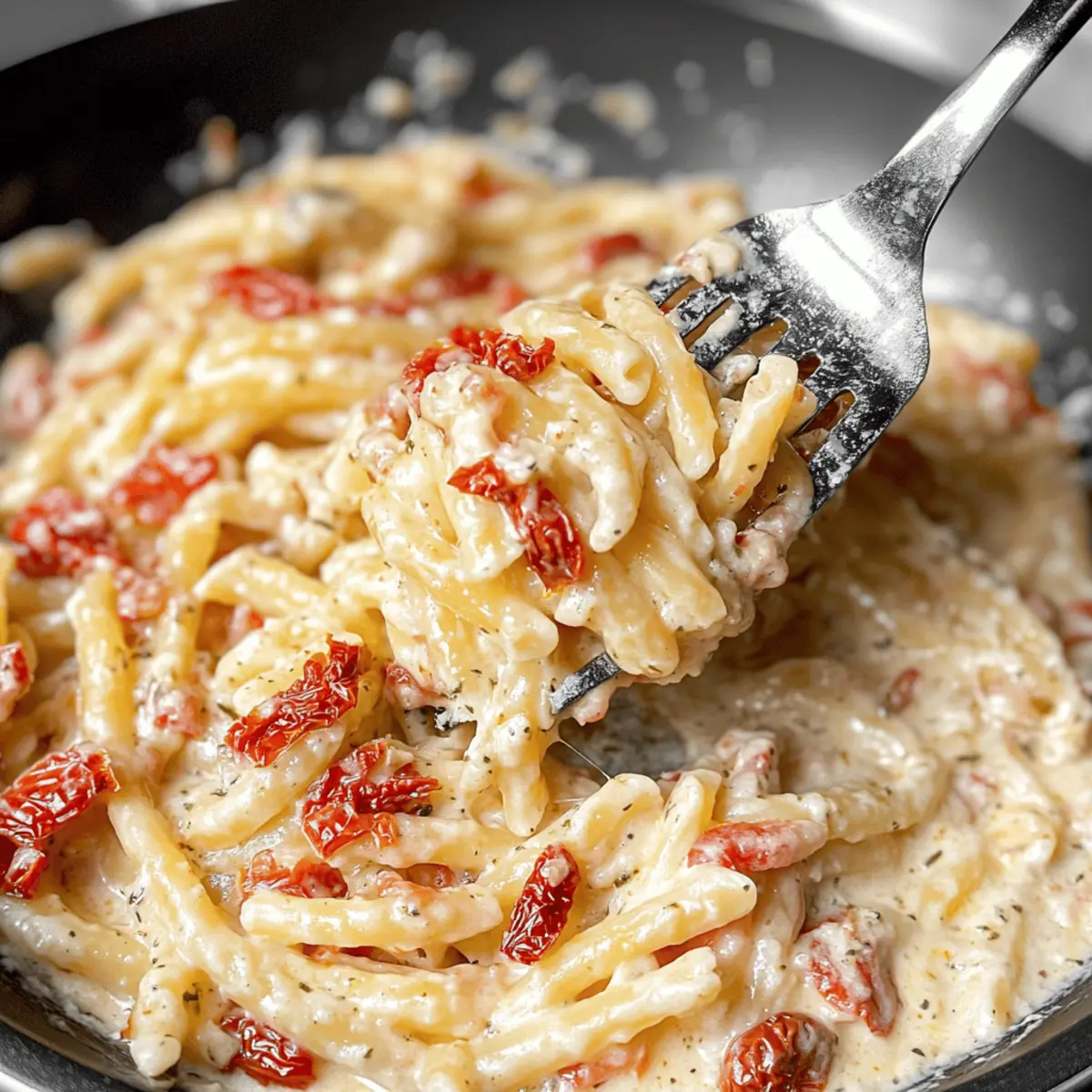 Easy One-Pan Sun-dried Tomato Pasta in Just 15 Minutes