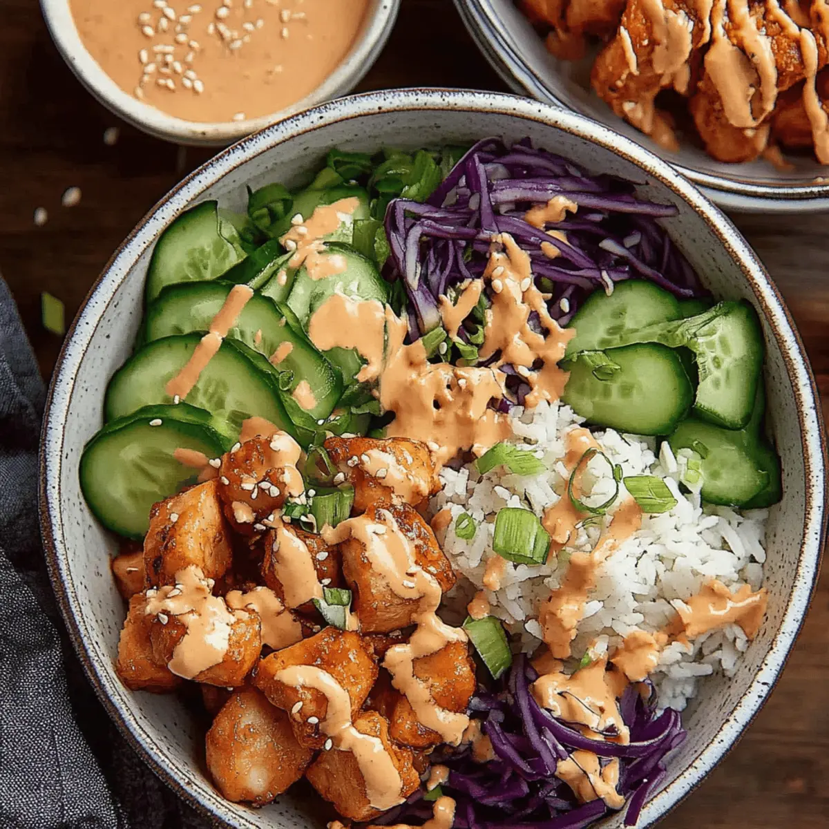 Bang Bang Chicken Bowl