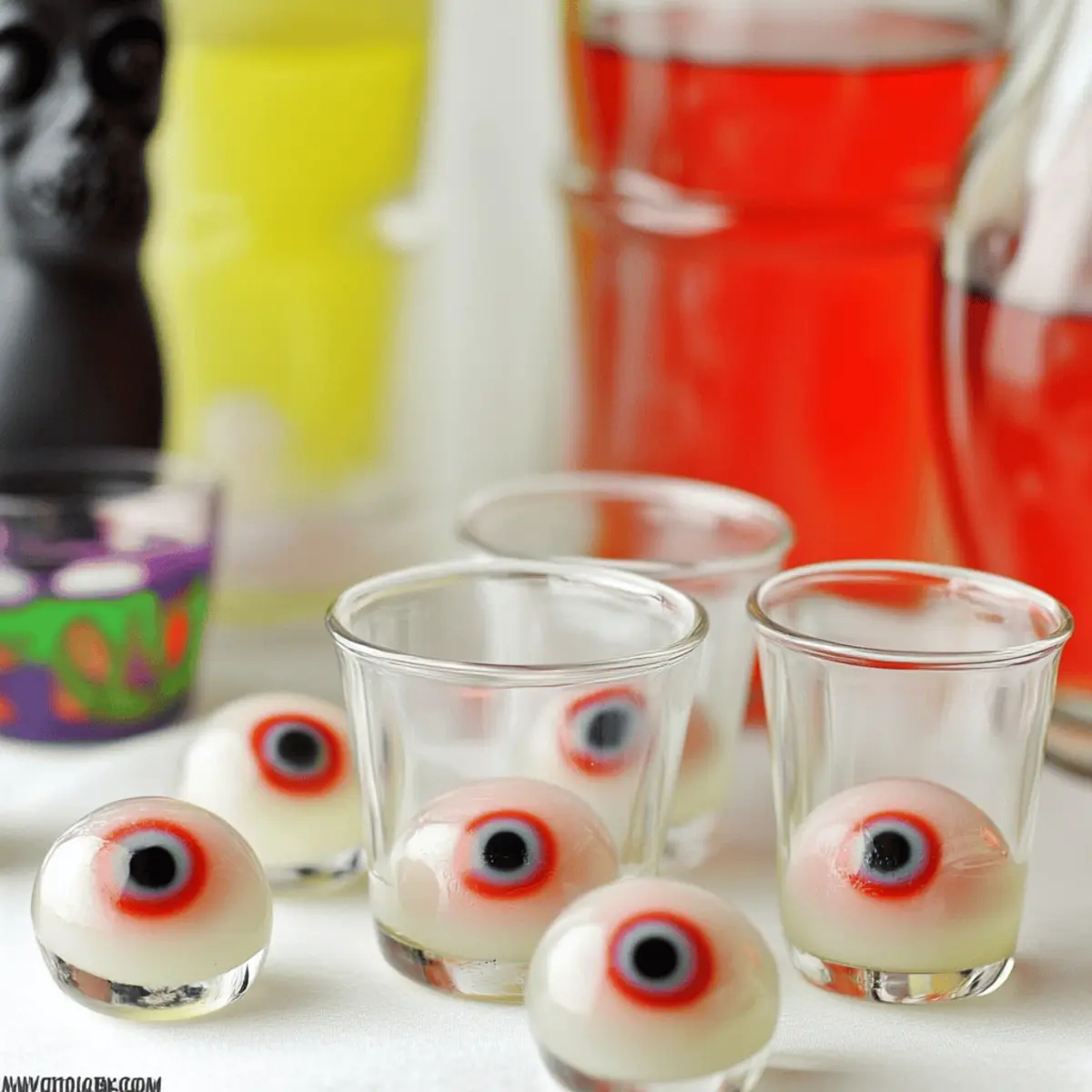Halloween Eyeball Jello Shots