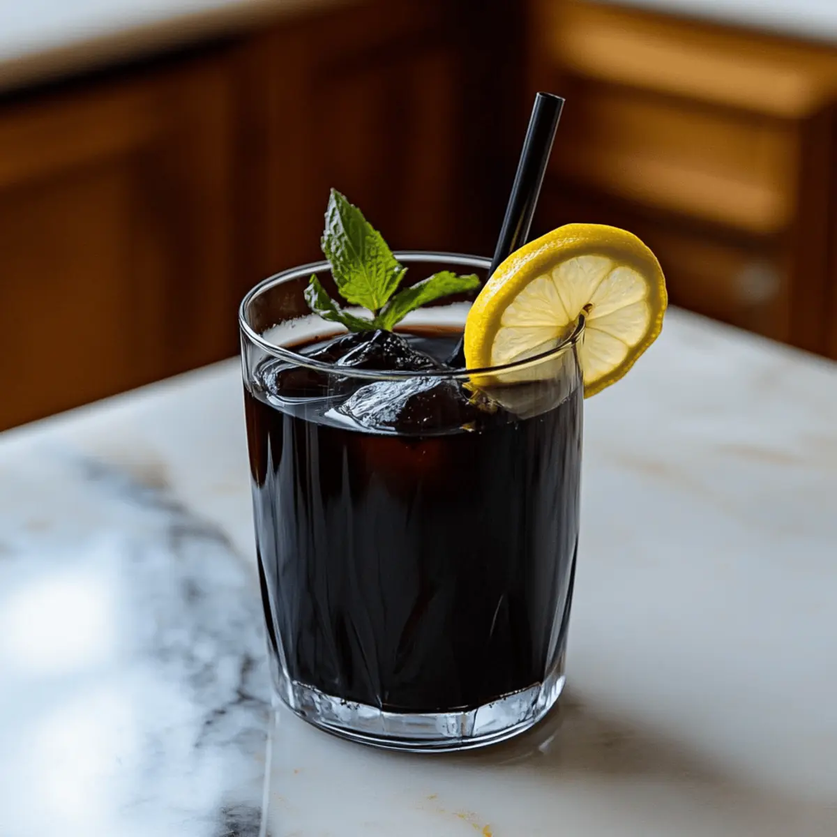 Spooky Black Lemonade