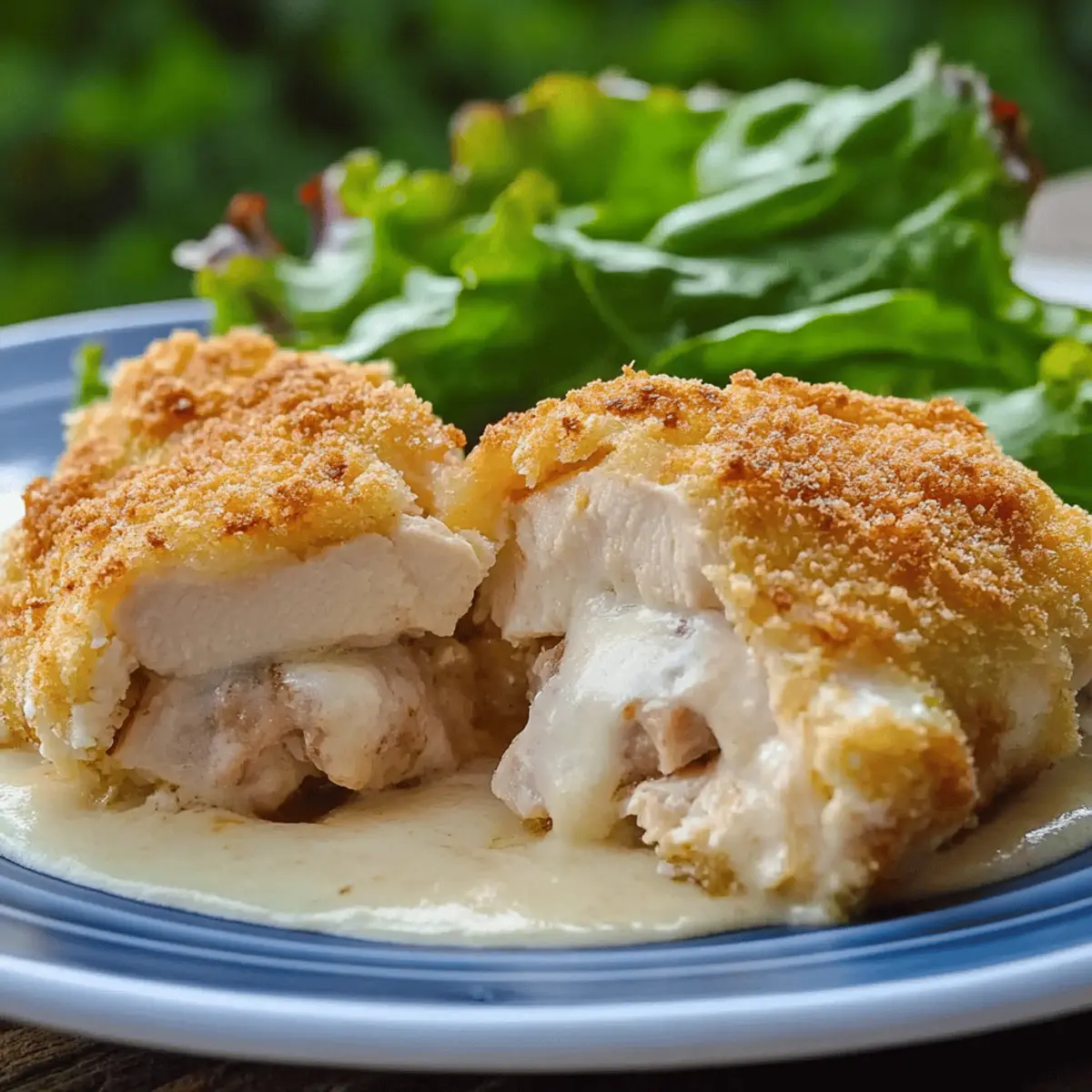 Baked Chicken Cordon Bleu