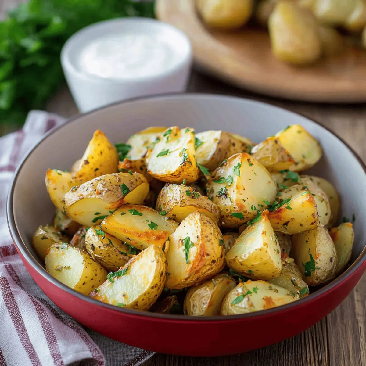 Delicious Herbed Roasted Potato Salad Recipe for Perfect Picnics