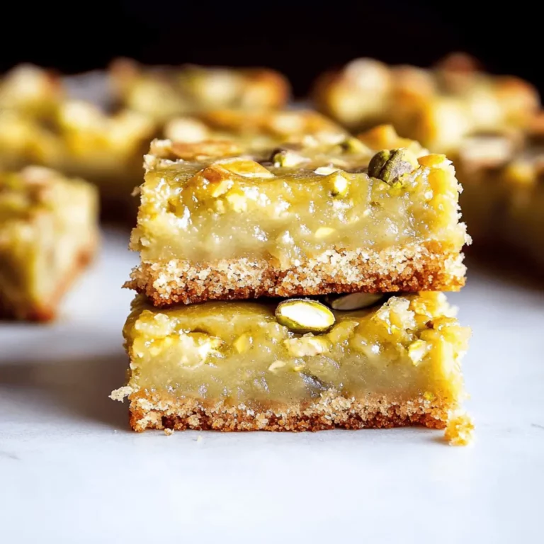 Pistachio Gooey Butter Cake