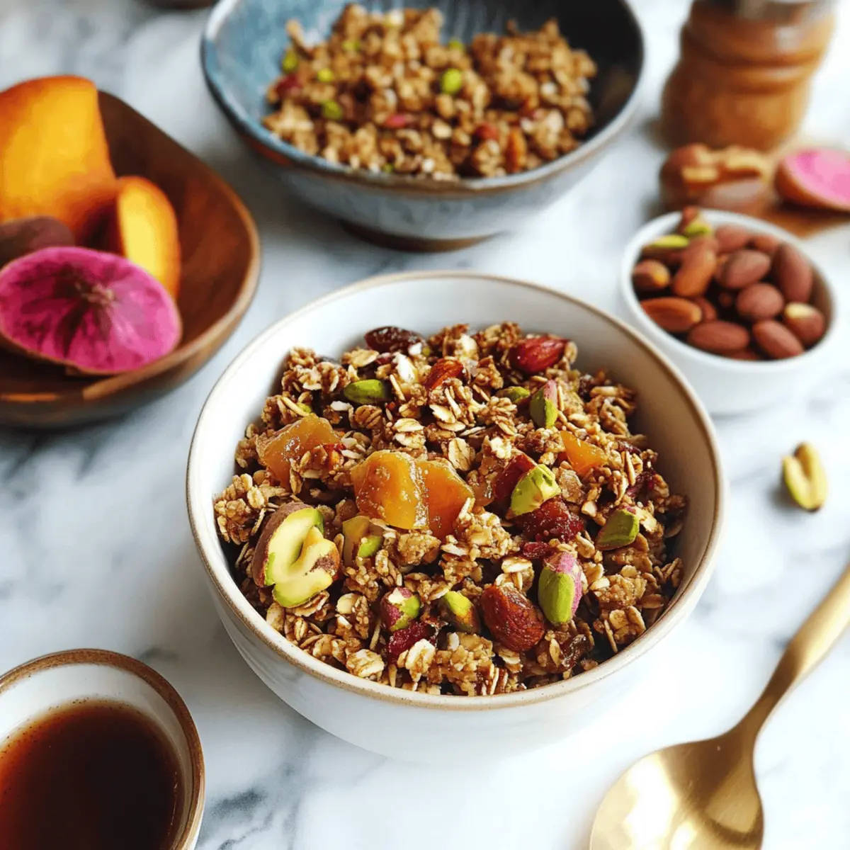 Baklava Granola | Pistachio Walnut Granola