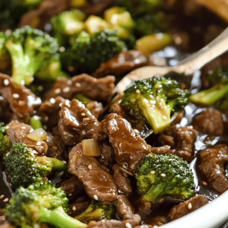 Chinese Beef and Broccoli
