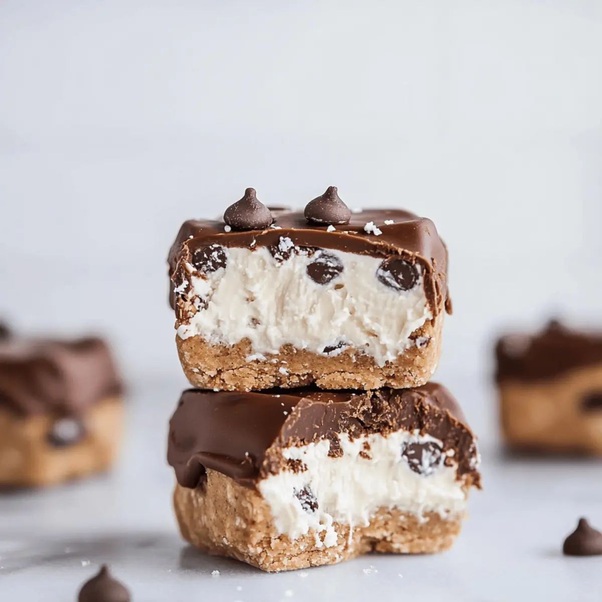 Healthy No Bake Cookie Dough Bars Recipe for Guilt-Free Indulgence
