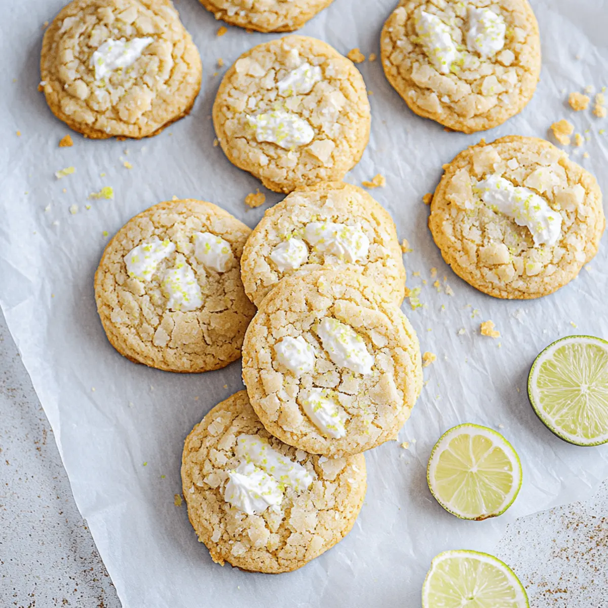 Key Lime Pie Cookies
