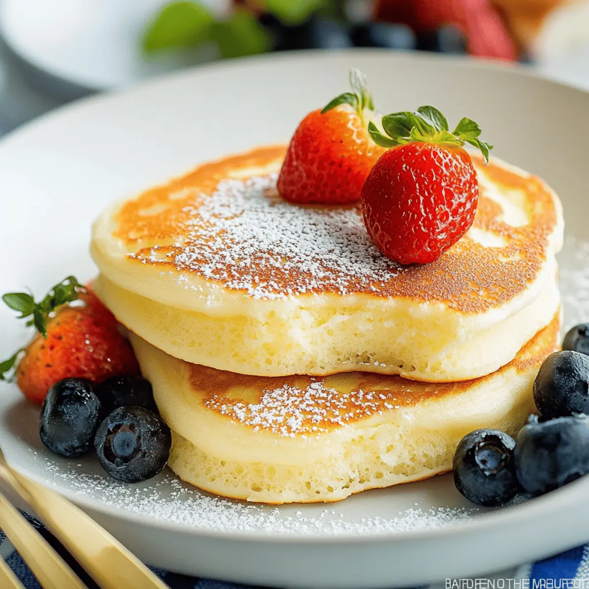 Traditional Fluffy Japanese Soufflé Pancakes Recipe You Can Master