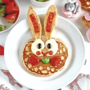 bunny pancakes
