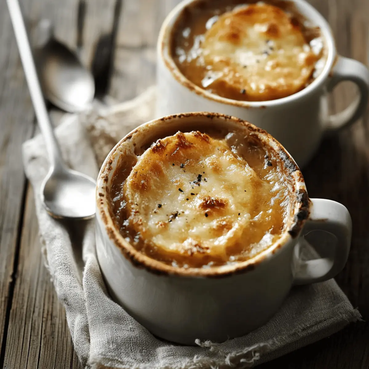 Delicious Soupe à l'Oignon Gratinée Recipe for Cozy Evenings