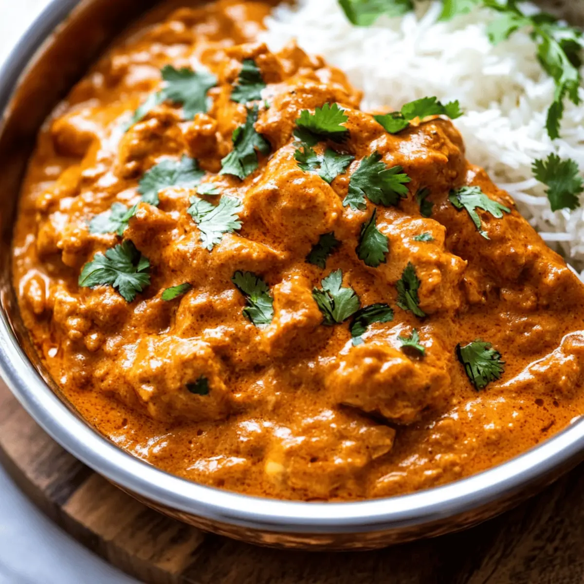 Quick & Easy Homemade Butter Chicken
