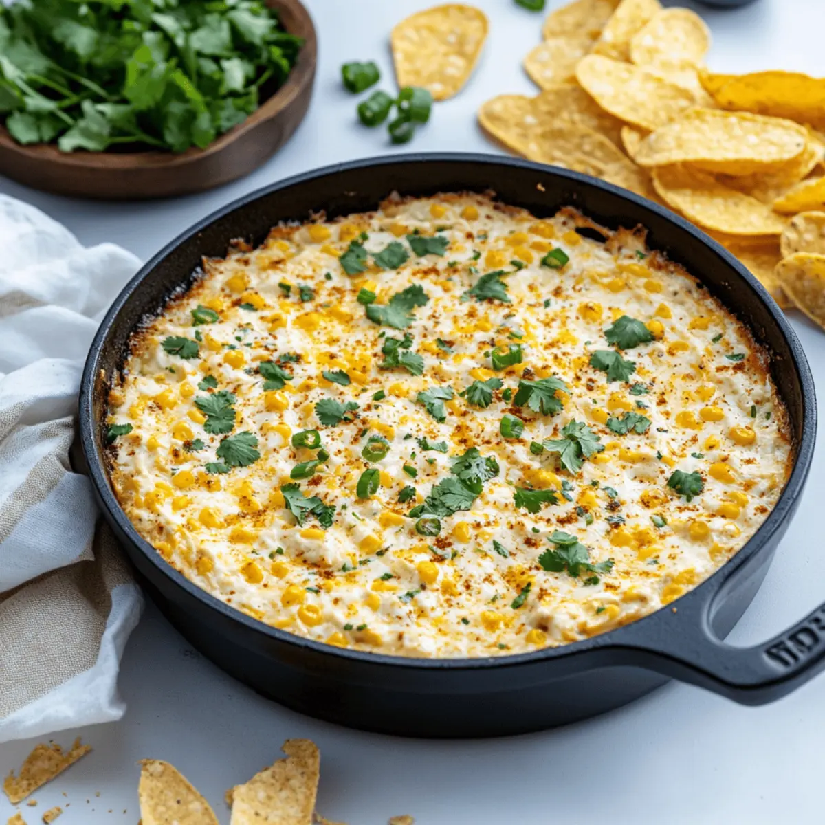 Baked Elote Dip