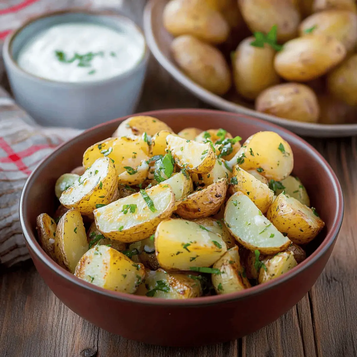 Herbed Roasted Potato Salad Recipe