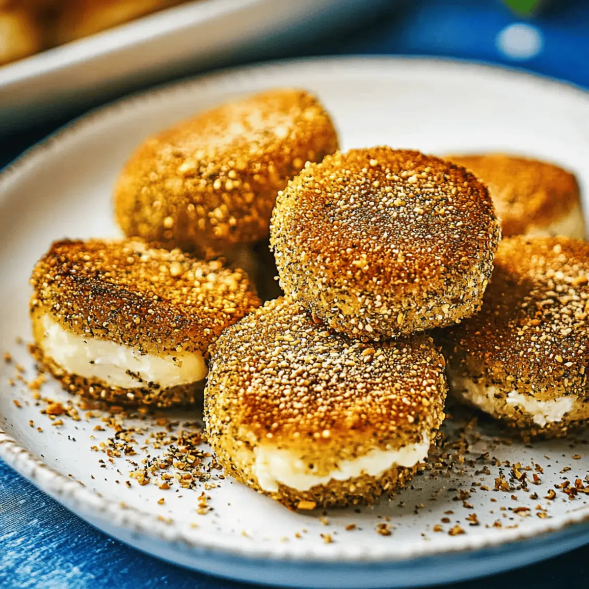 Crispy Fried Goat Cheese with Za'atar: A Delightful Appetizer