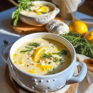 Avgolemono Soup: Greek Healing Soup