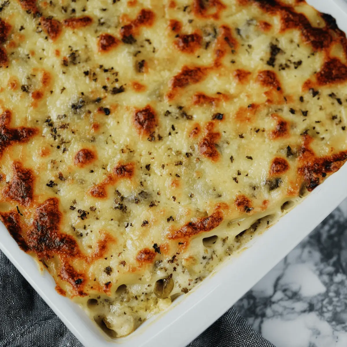 Loaded Veggie White Lasagna