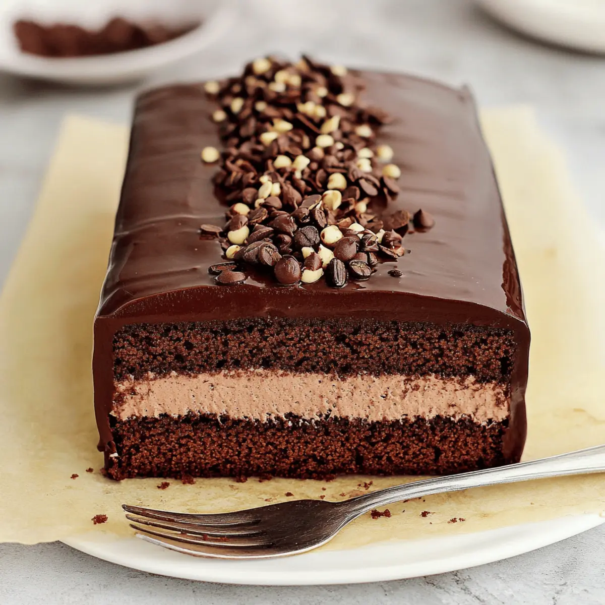 Chocolate and Espresso Cream Cake