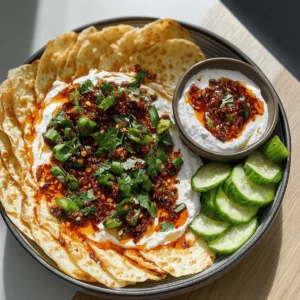 Labneh Chili Crisp Dip