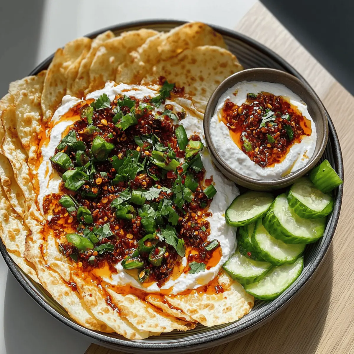 Labneh Chili Crisp Dip