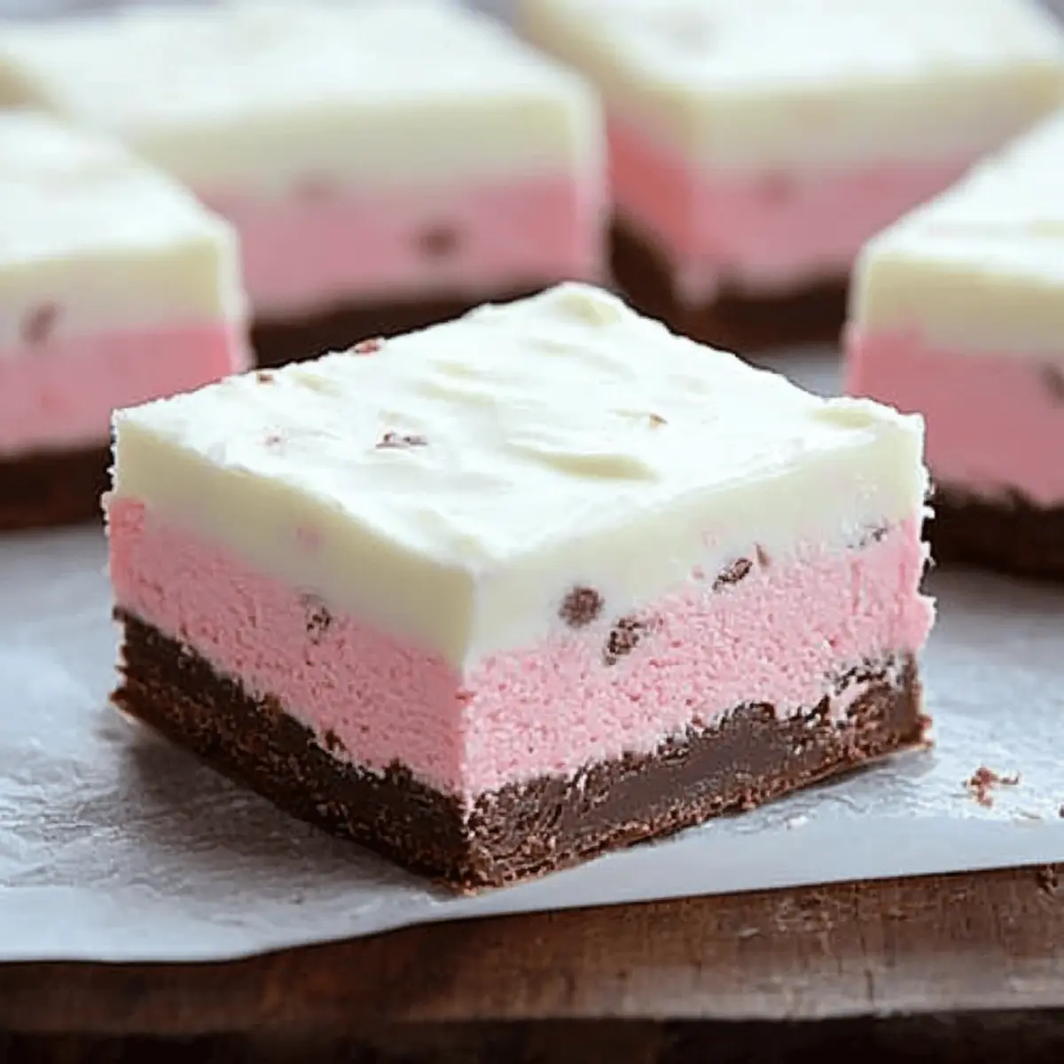 Colorful Neapolitan Fudge Delight Recipe with Creamy Layers