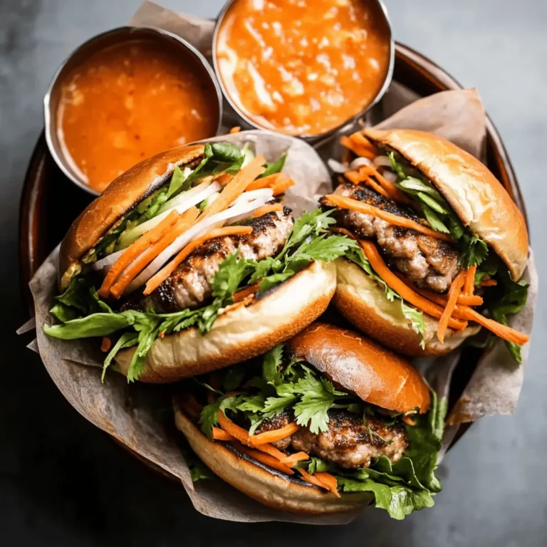 Pork Banh Mi Burger