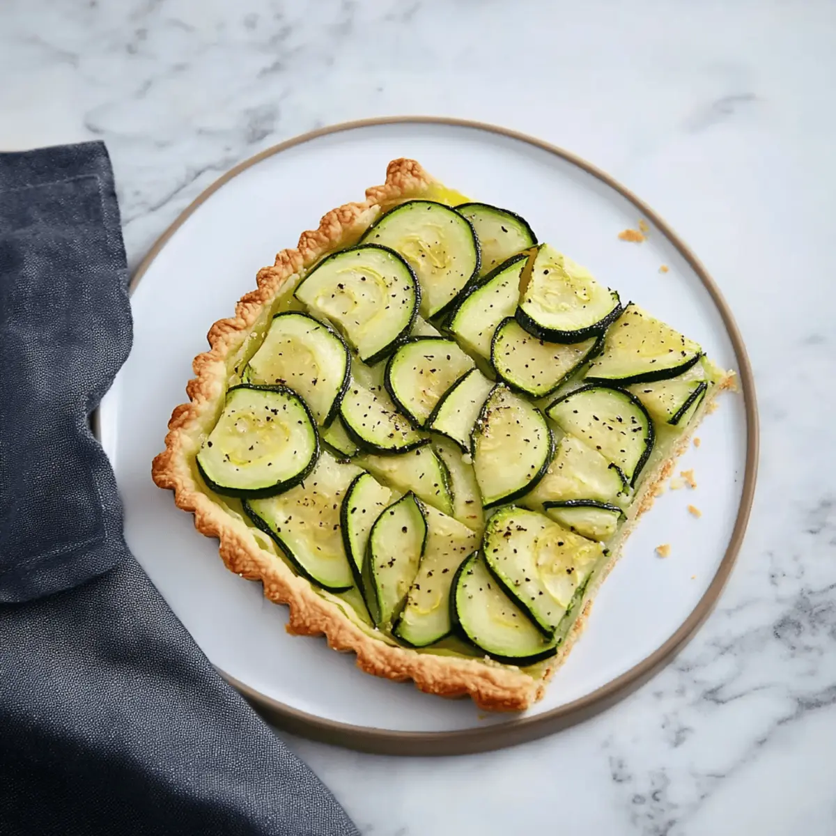 Easy Zucchini Tart