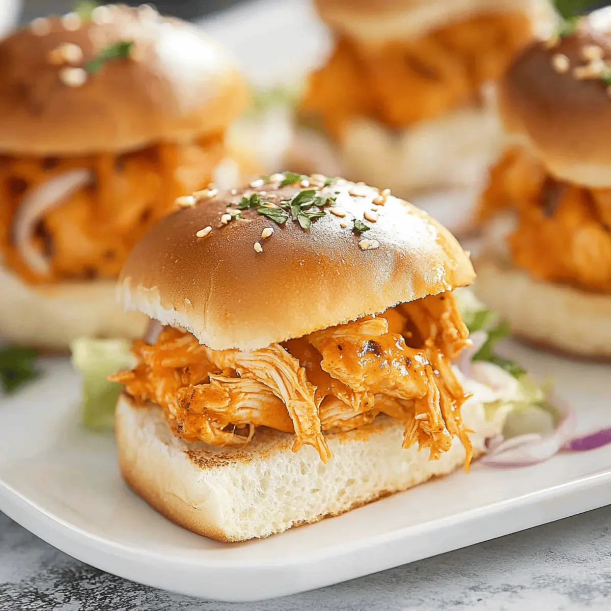 Delicious Buffalo Chicken Sliders Recipe Ready in 25 Minutes