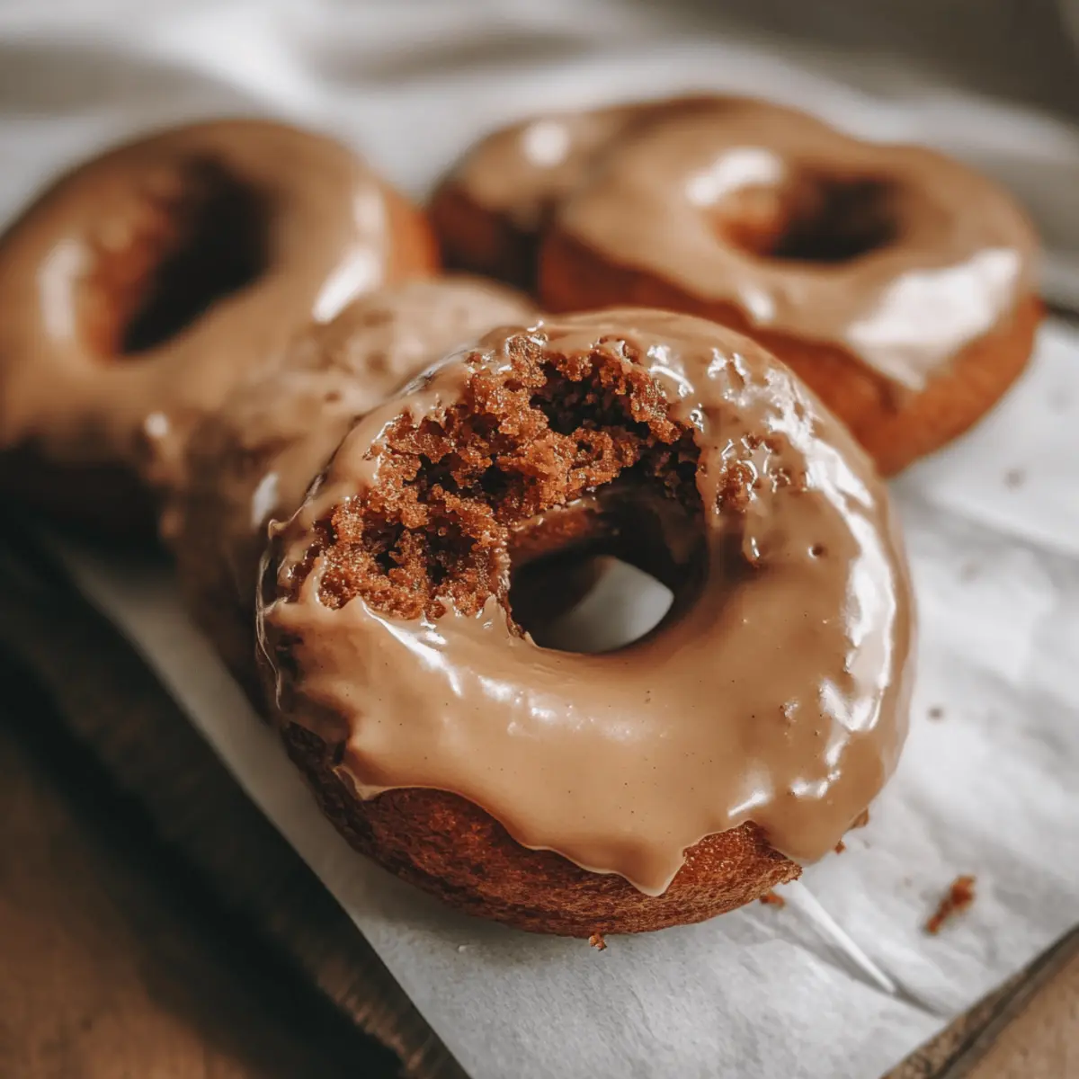 Delicious Pumpkin Donuts with Brown Sugar Glaze Recipe
