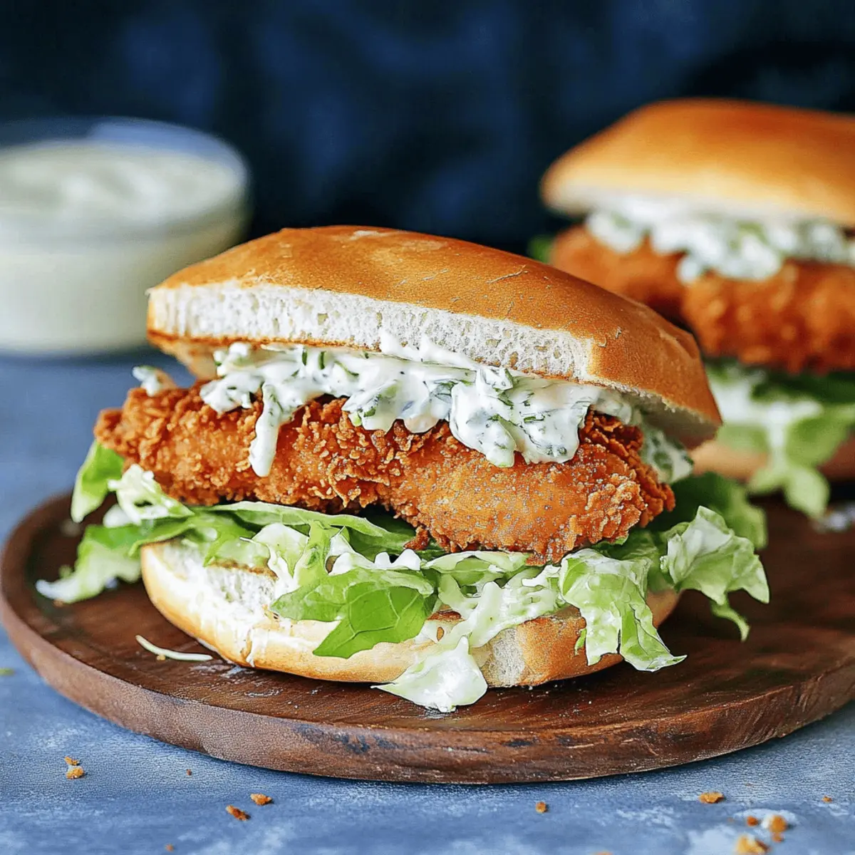 Crispy Chicken Caesar Sandwich Recipe for Delicious Lunchtime Bliss