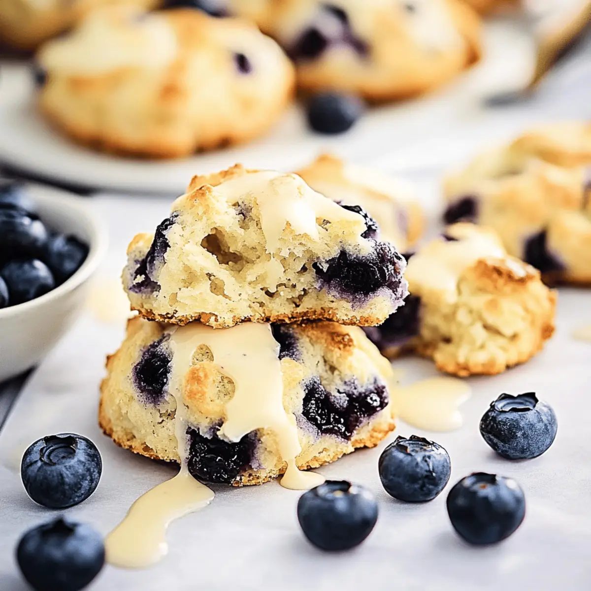 Blueberry Biscuits