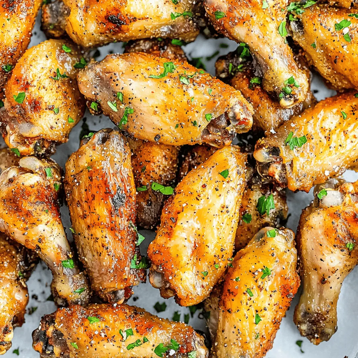 Salt and Pepper Chicken Wings