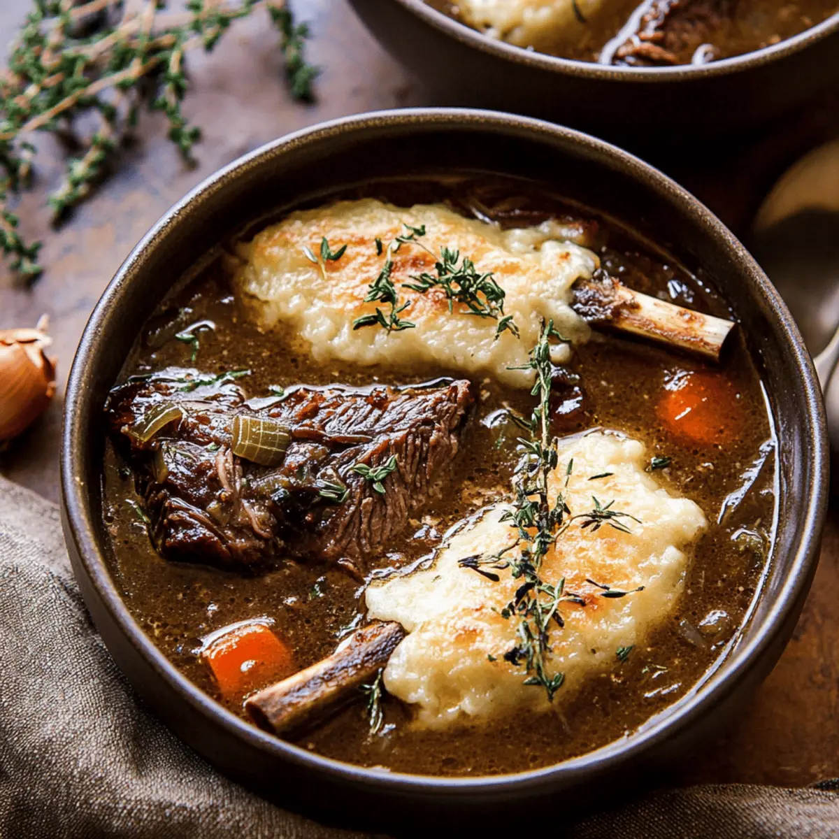 Delicious French Onion Beef Short Rib Soup Recipe for Comfort