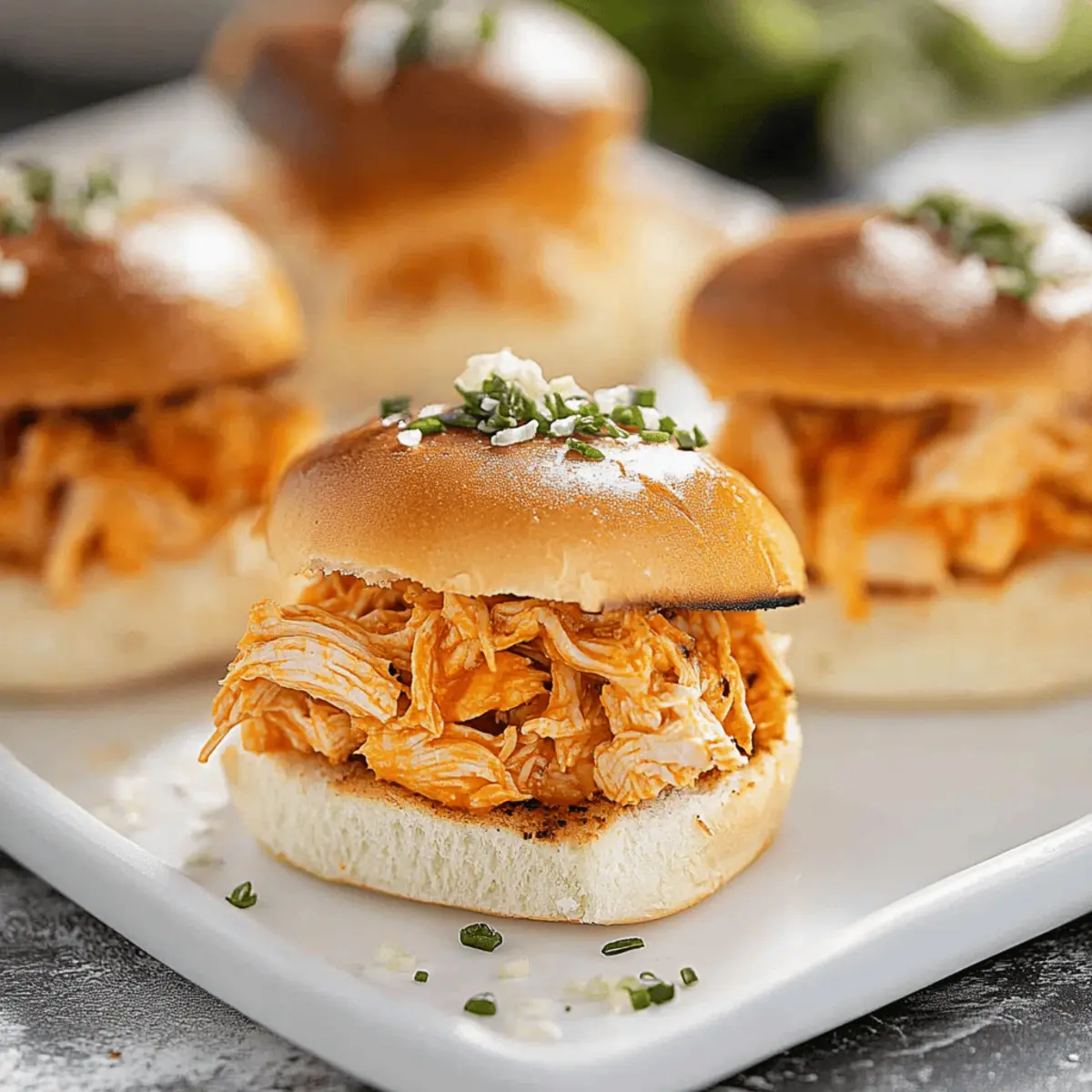 Delicious Buffalo Chicken Sliders Recipe Ready in 25 Minutes