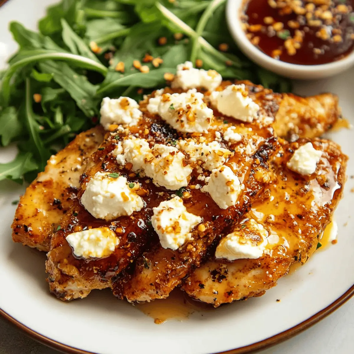 Crispy Hot Honey Feta Chicken Recipe for a Flavorful Dinner