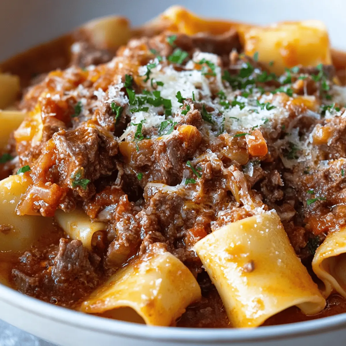 The Best Braised Beef and Pork Ragu Recipe