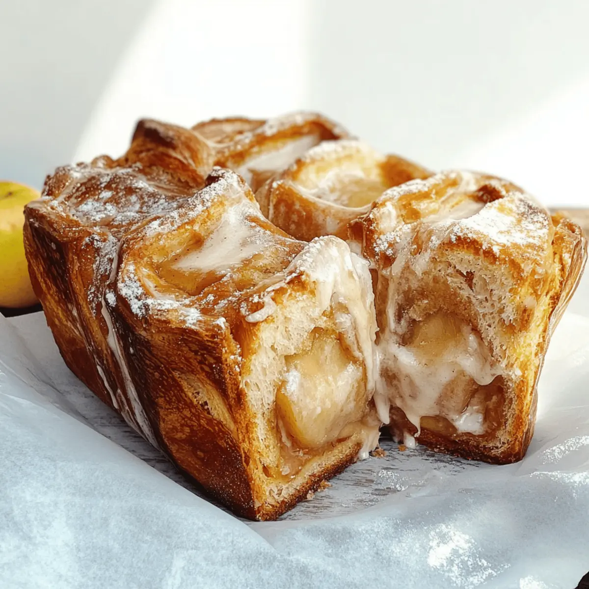 Apple Cider Pull-Apart Bread